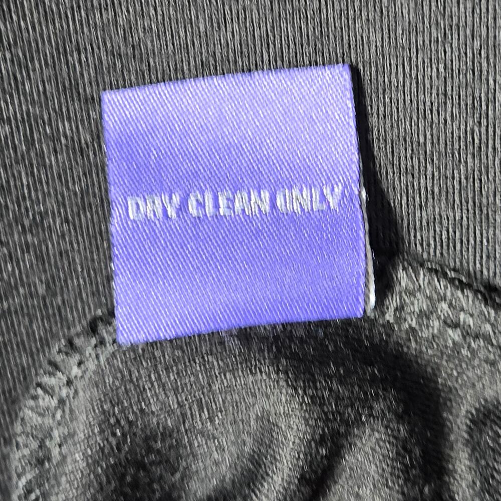 Vivienne Tam Black Knit Sheath Dress Small Sleeveless Zipper Accent Edgy Design - Picture 12 of 12